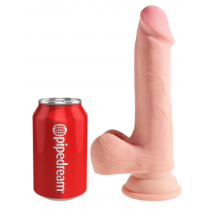 King Cock Realistic 3D Triple Density Dildo 17 x 4.3 cm