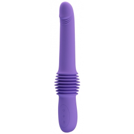 Dildo con push-up Pazuzu 15 x 3,5 cm Viola