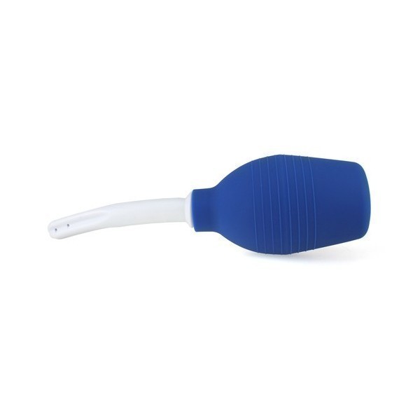 Blue Anal Shower Enema Pear 2 - Insertion 12 x 2cm