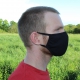 Alternative cotton mask Black