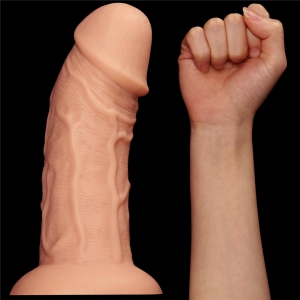 LoveToy Realistic Curved Dildo 20 x 6.5 cm