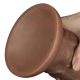 Dildo Chubby 23 x 6.5 cm Brown