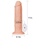 Long Dildo vibrating dildo 25 x 6 cm