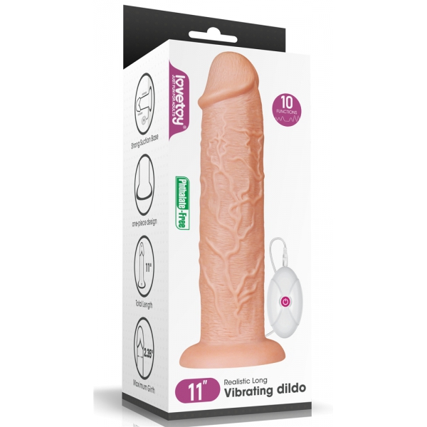 Lange Dildo vibrerende dildo 25 x 6 cm