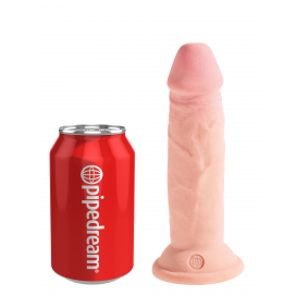 Dildo de Tripla Densidade King Cock 6 - 16 x 4,3 cm