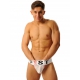 Jockstrap Fist logo White