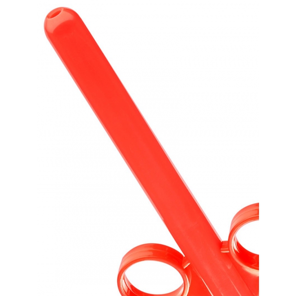 Inyector de lubricante Shooter 10mL Rojo - Inserción 10 x 1,5cm