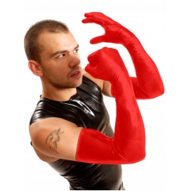 Fist Shoulder Handschuhe Rot