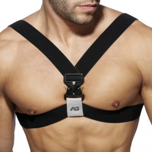 Addicted METAL PARTY Silver Harness