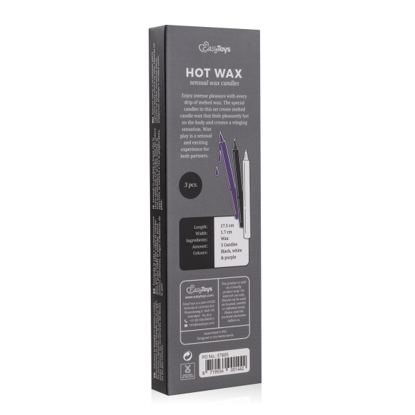 Hot Wax sensual candles 17cm