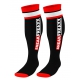 Calcetines altos Sneak Freaxx Negro-Rojo