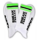 Schmutzige Socken Weiß-Grün