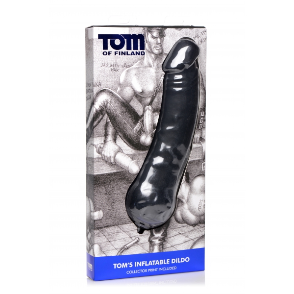 Gode gonflable Tom Of Finland 25  x 6.5 cm
