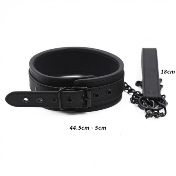 Submission Collar with Black Lead
