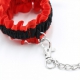 Collar Romance Kit Negro Rojo