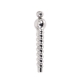 Plug durchbohrt Penis Screw Up 6.5cm - Durchmesser 12.5mm