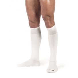 Mr B - Mister B Chaussettes hautes FOOT SOCKS Blanches