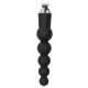 Contas de chicote preto Swift-Dildo 15 x 4 cm