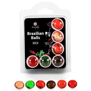 Secret Play Boules de massage BRAZILIAN BALLS Parfums variés
