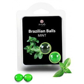 Boules de massage BRAZILIAN BALLS Menthe