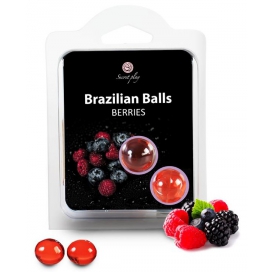 Secret Play Massageballen BRAZILIAN BALLS Bosvruchten
