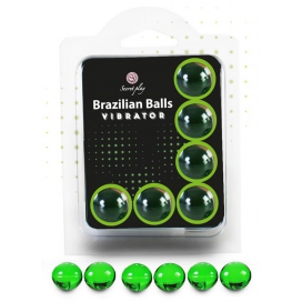 Secret Play Massagebälle Brazilian Balls Vibrator x6
