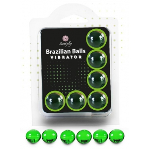 Secret Play Brazilian Balls Vibrator x6