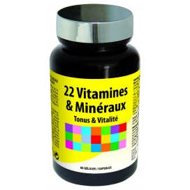 22 Vitaminen en Mineralen 60 Capsules