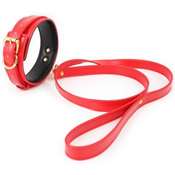 Pin Lock Thickening Collar Rouge