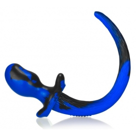 Oxballs Plug Queue Puppy Tail Bulldog 11.5 x 6 cm Blau