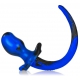 Plug Queue Puppy Tail Bulldog 11.5 x 6 cm Blau