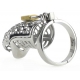 Chastity cage Snake Head 7.5 x 3.2 cm