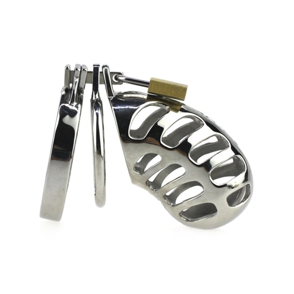 Male Chastity Device Lock Stainless Steel Cock Cage