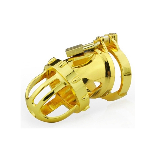 Gold Kinger Male Chastity Device