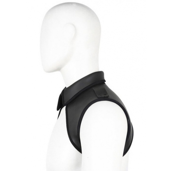 Shoulder Harness + Faux Neoprene Collar