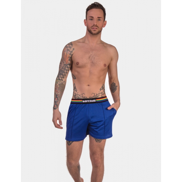 Pantalones cortos Barcode Pride Azul