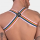 Barcode Pride Elastisch Harnas Wit