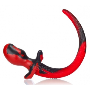 Oxballs Mastiff Dog Tail Plug 12 x 7 cm Red