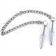 Nipple clamps with Extreme Sensations hooks