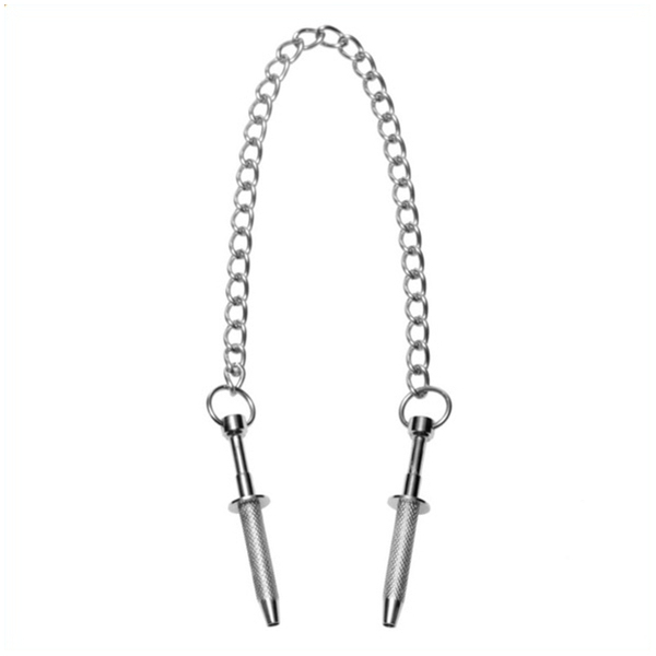 Nipple clamps with Extreme Sensations hooks