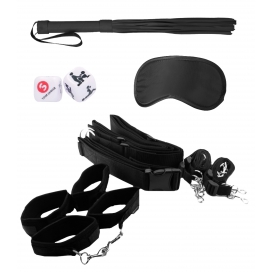 Cinturón Sistema de Sujeción Bondage Kit Negro