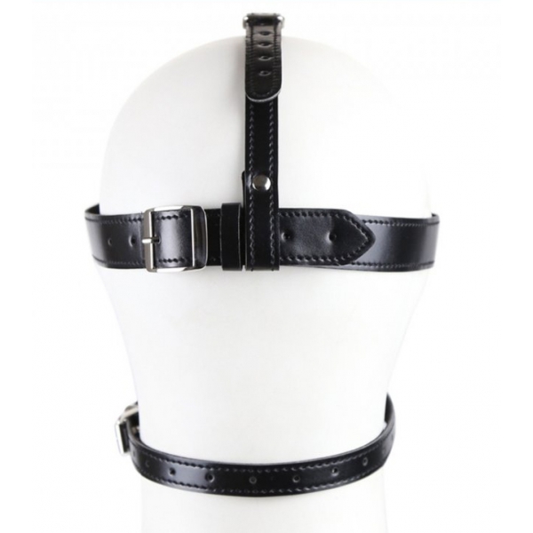 Maschera con bavaglio Bling Ball Nero