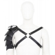 Arnês com Gladiator Shoulder Pad Preto