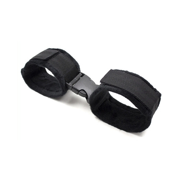  Black Buckle wrist cuffs