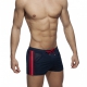 Navy Blue Waistband Mesh Short