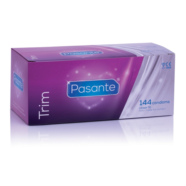 Condones TRIM Pasante x144