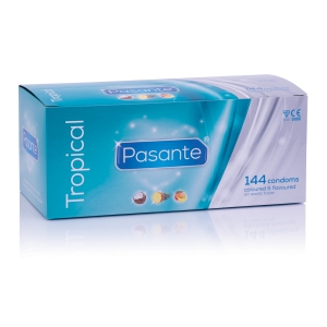Pasante Preservativos aromatizados TROPICAL Pasante x144