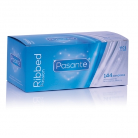 Gerippte Kondome RIBBED Pasante x144