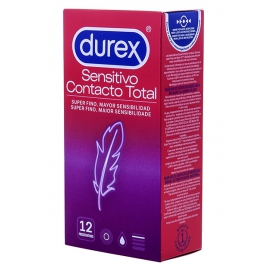Durex Dünne Kondome Sensitive Contact Total x12