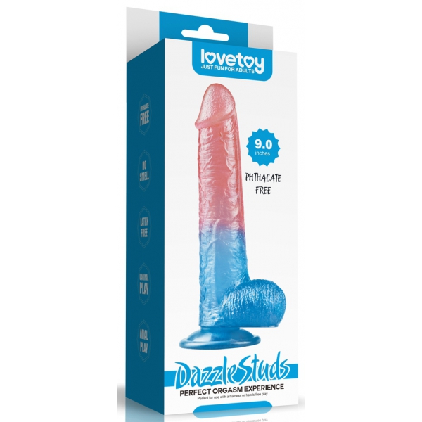 Pinos de Dildo Dazzle 17 x 4 cm